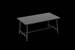 Fred's Medium Table Gartentisch, schwarz, 170x90x76 cm