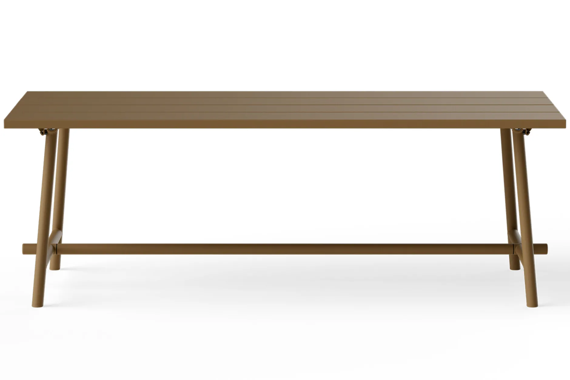 Fred's Table Gartentisch, braun, 220x100x76 cm