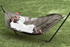 Headdemock Taupe Hängematte mit Gestell, 270x138x110 cm