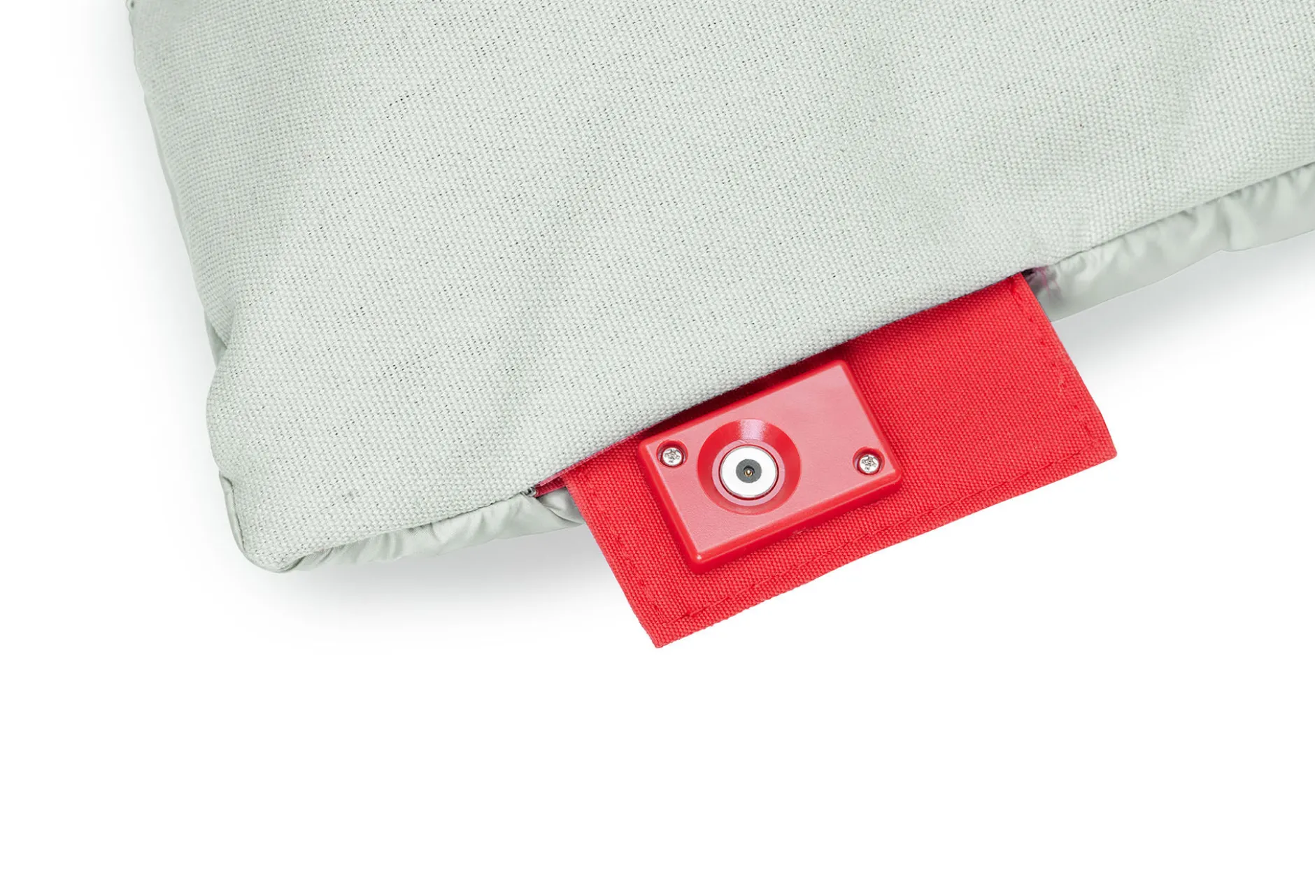 Hotspot Pillow Quadro Wärmekissen, silver, 45x45x17.5 cm