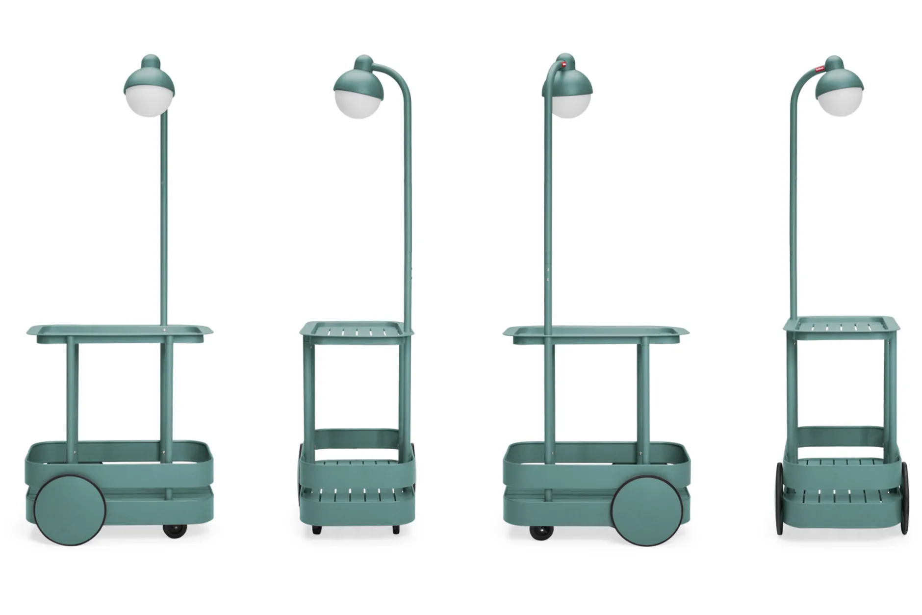 Jolly Trolley Mobile Bartisch, grün, 78x55x200 cm