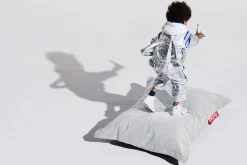 Junior Canvas Kindersitzsack, grau, 100x130 cm