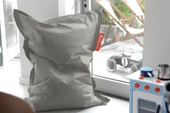 Junior Kindersitzsack, silver, 100x130 cm