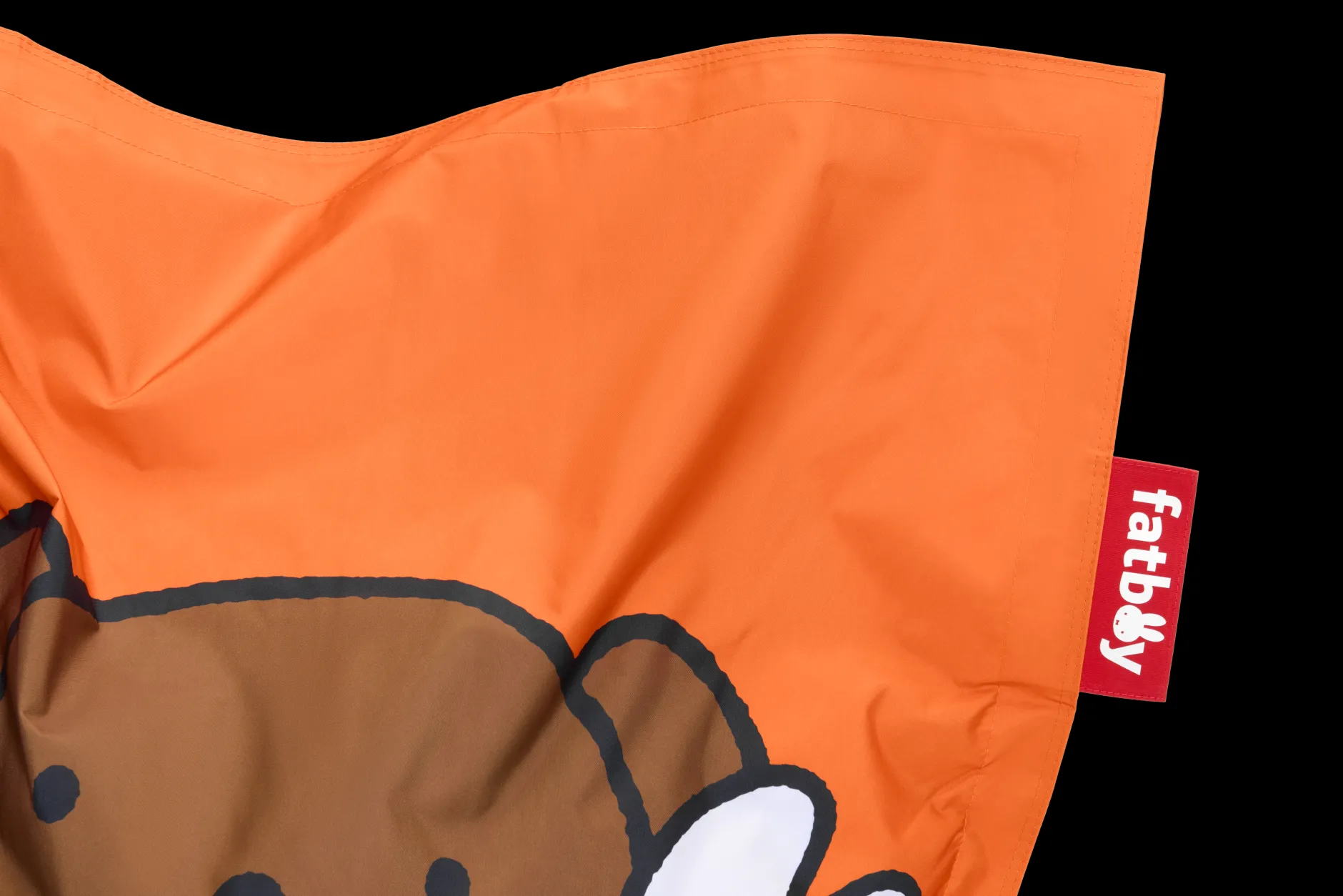Junior Nylon x Miffy / Boris Miffy Sitzsack Boris, orange, 130x100 cm