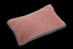 King Pillow Cord Dekokissen, rosa, 66x40 cm