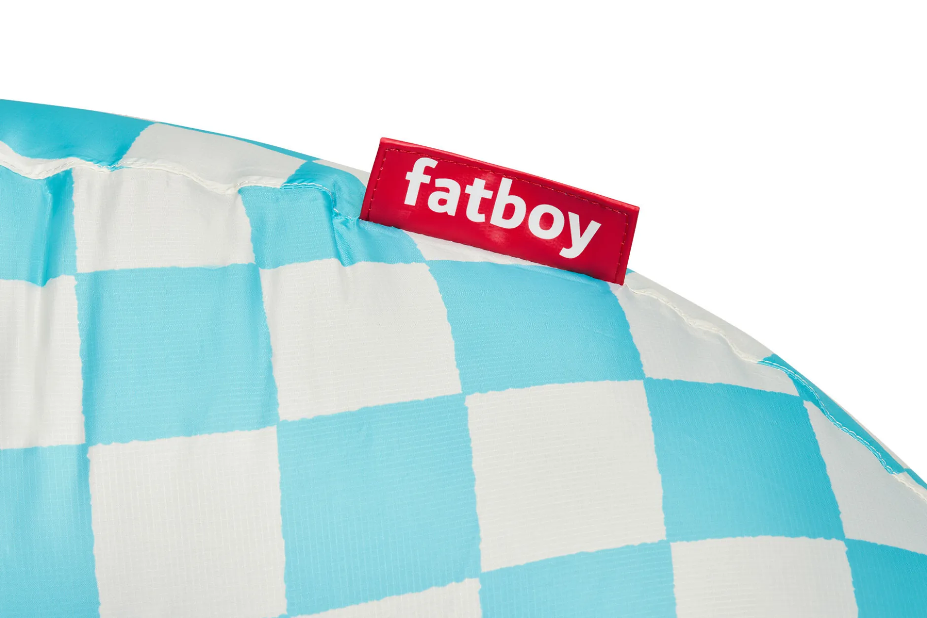 Lamzac O Aufblasbarer Sitzsack, weiß, 110x103x62 cm
