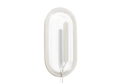 Led's Strip Wandleuchte, beige, 36.5x18.9x7 cm
