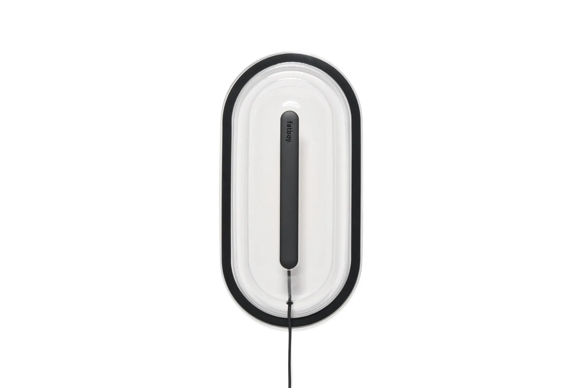 Led's Strip Wandleuchte, schwarz, 36.5x18.9x7 cm