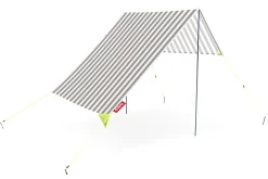 Miasun Tragbares Strandzelt, grau, 330x190x140 cm