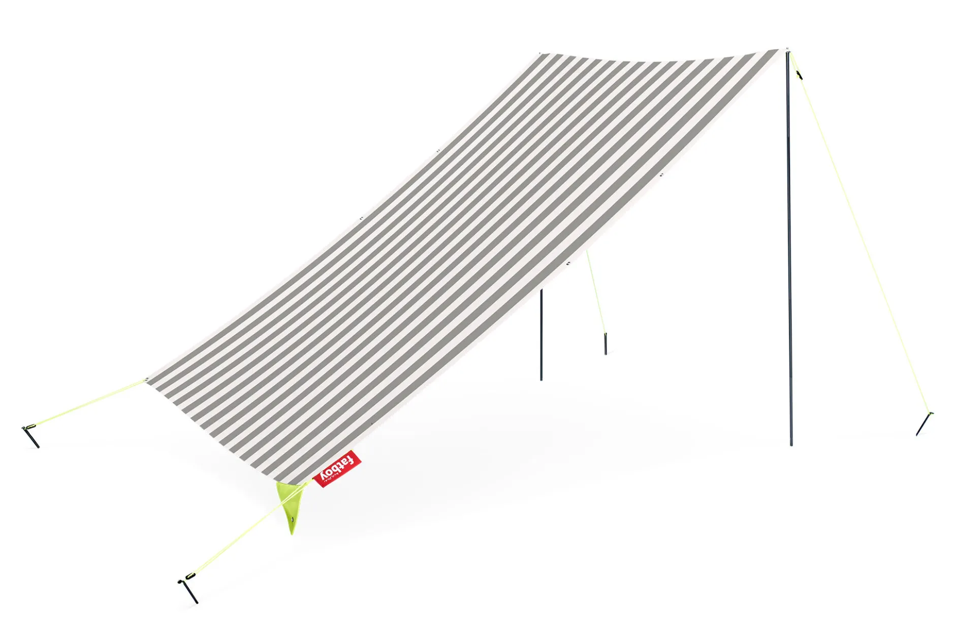 Miasun Tragbares Strandzelt, grau, 330x190x140 cm