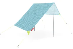 Miasun Tragbares Strandzelt, blau, 330x190x140 cm