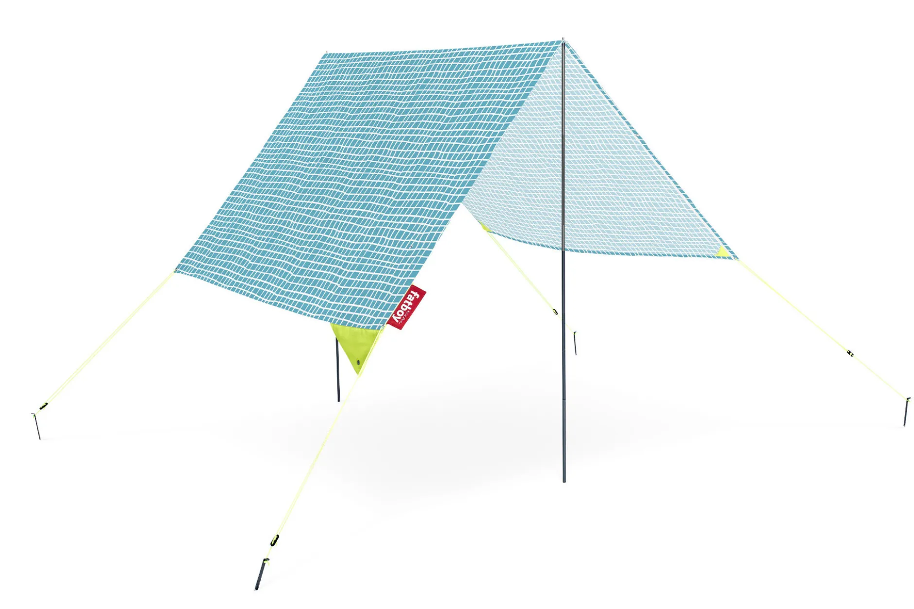 Miasun Tragbares Strandzelt, blau, 330x190x140 cm