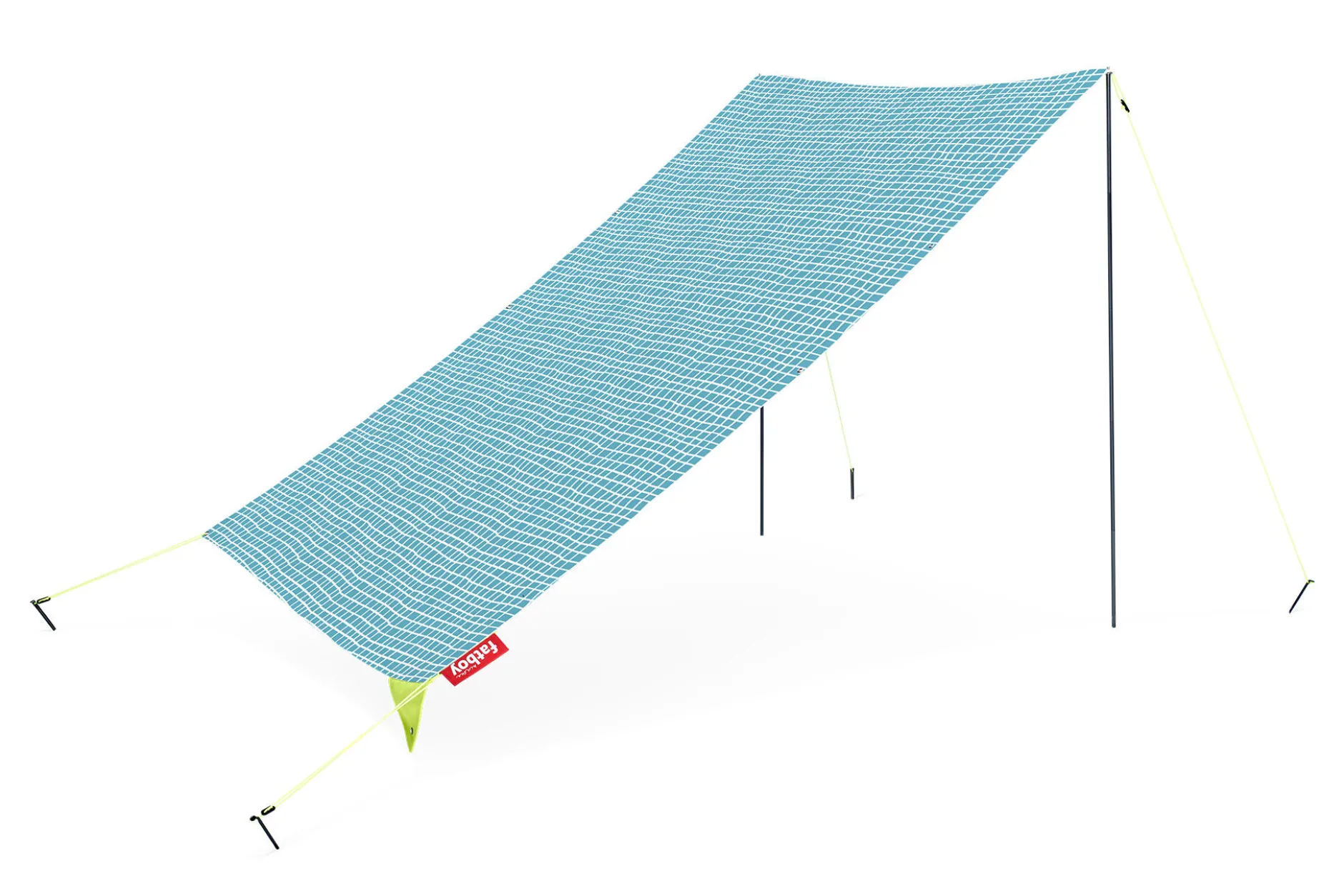 Miasun Tragbares Strandzelt, blau, 330x190x140 cm