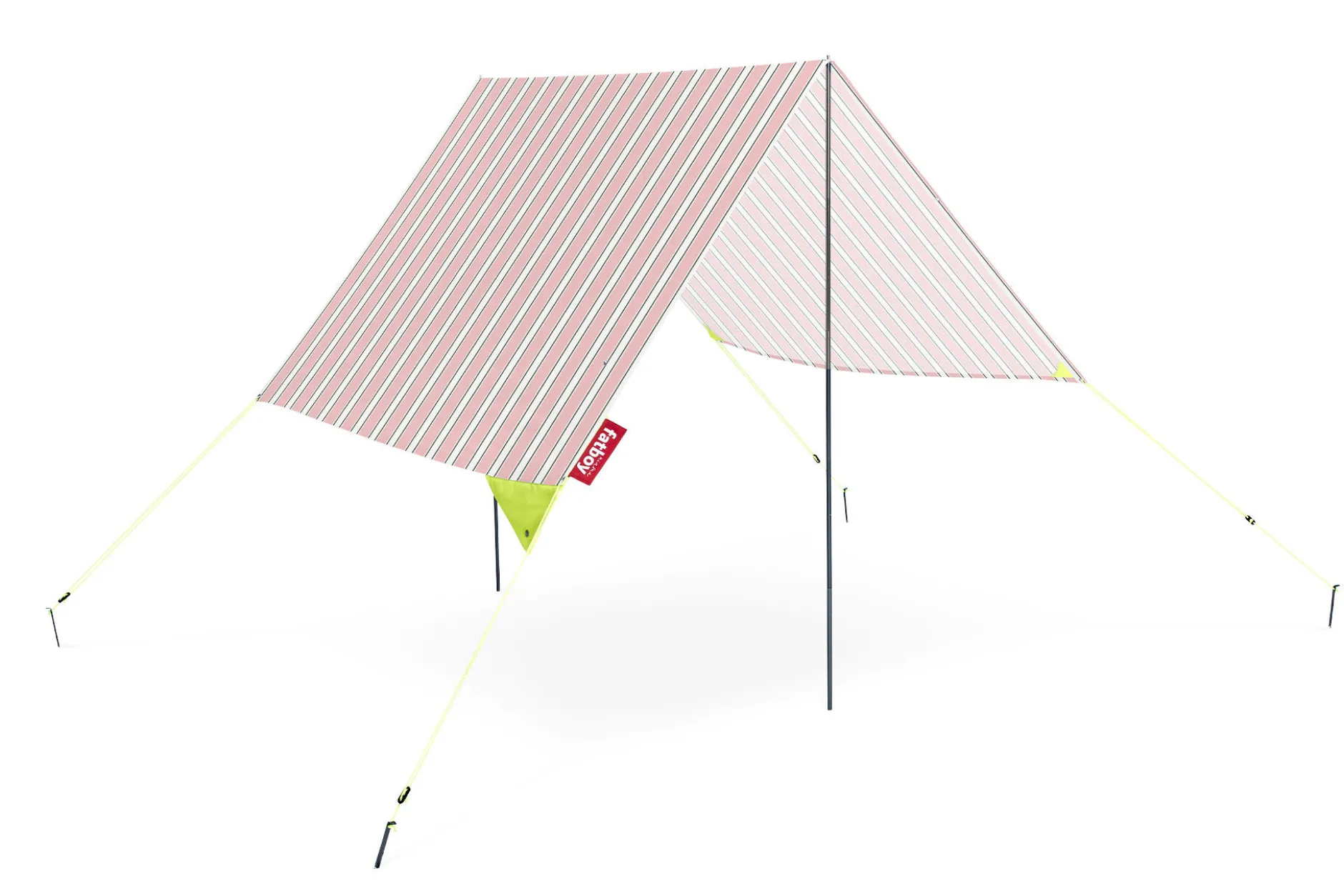 Miasun Tragbares Strandzelt, weiß, 330x190x140 cm