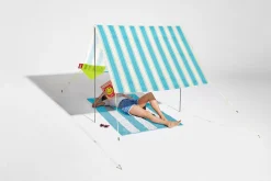 Miasun Tragbares Strandzelt, vielfarbig, 330x190x140 cm