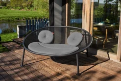 Netorious Pillow Outdoor-Kissen für Netorious 2.0, grau, 135x100x4 cm