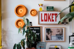 Oloha Trio Wandleuchten-Set, orange,cm