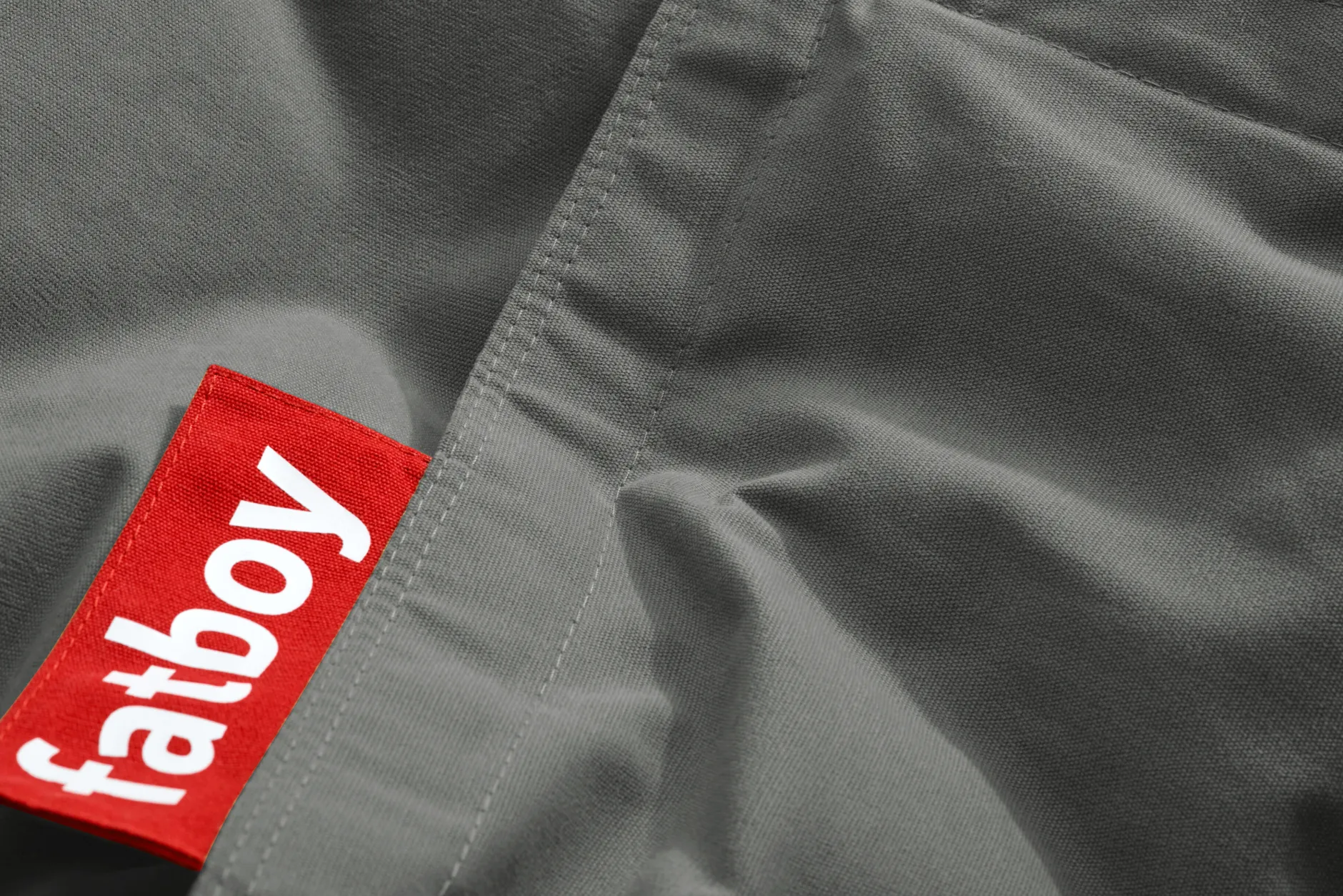 Original Canvas Indoor Sitzsack, grau, 140x180 cm