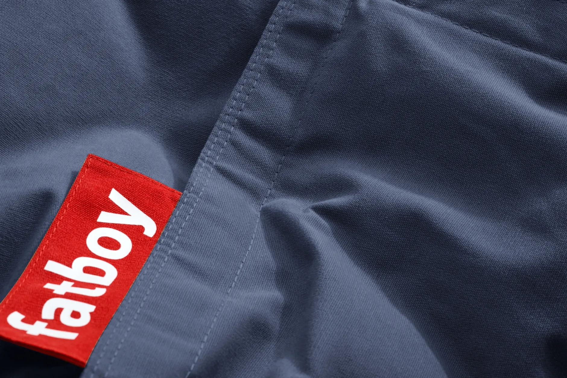 Original Canvas Indoor Sitzsack, blau, 140x180 cm