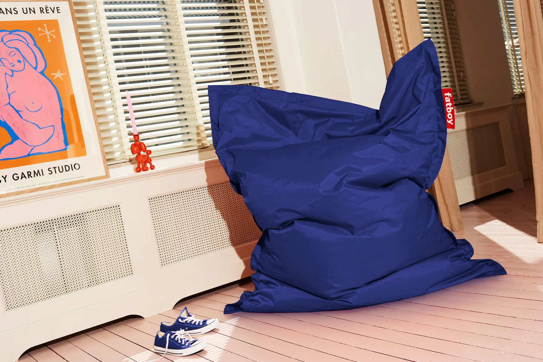 Original Indoor Sitzsack, blau, 140x180 cm