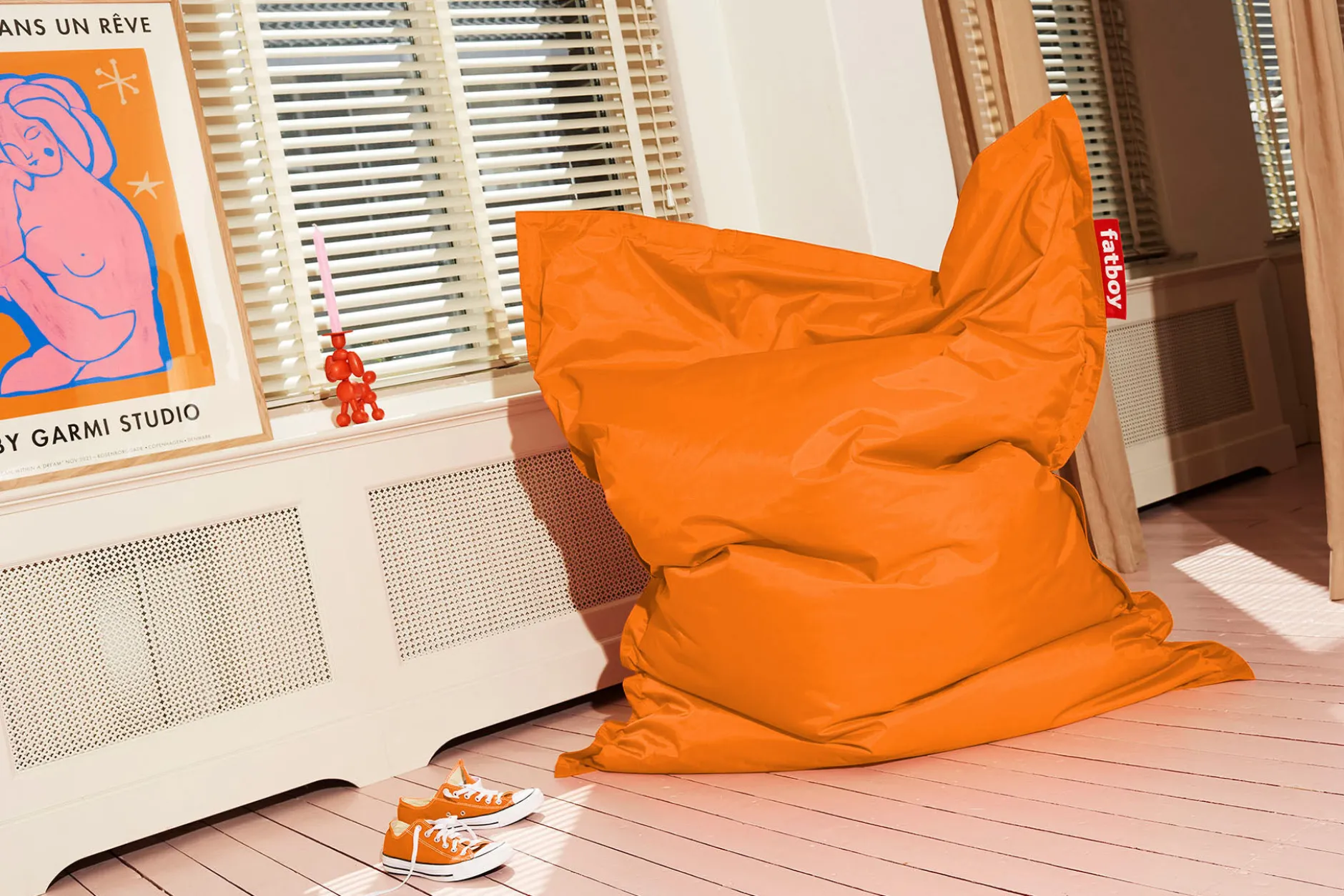 Original Indoor Sitzsack, orange, 140x180 cm