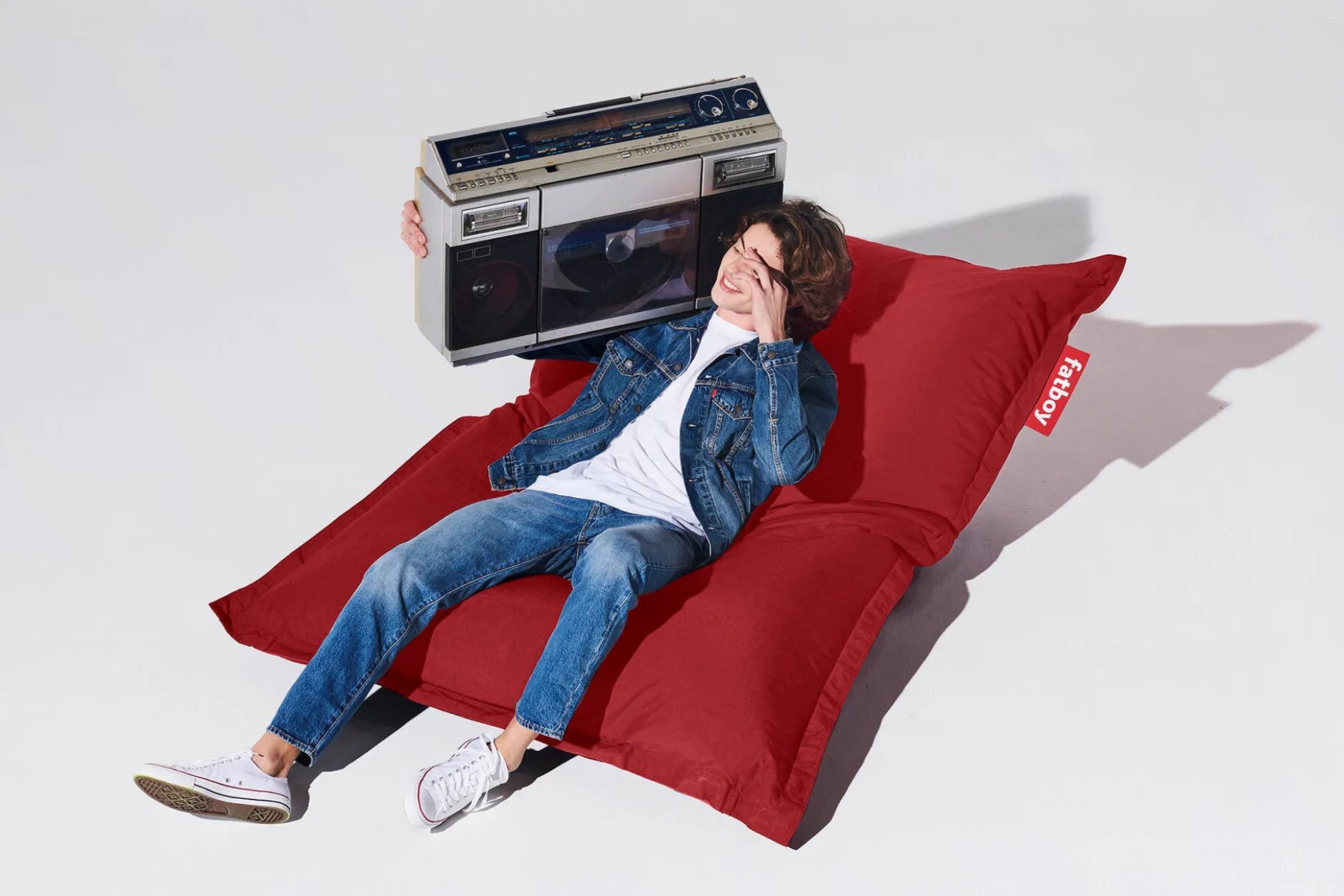 Original Outdoor Outdoor Sitzsack, rot, 134x180 cm