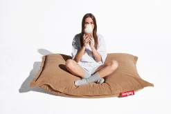 Original Slim Cord Sitzsack aus Cord, braun, 120x155 cm