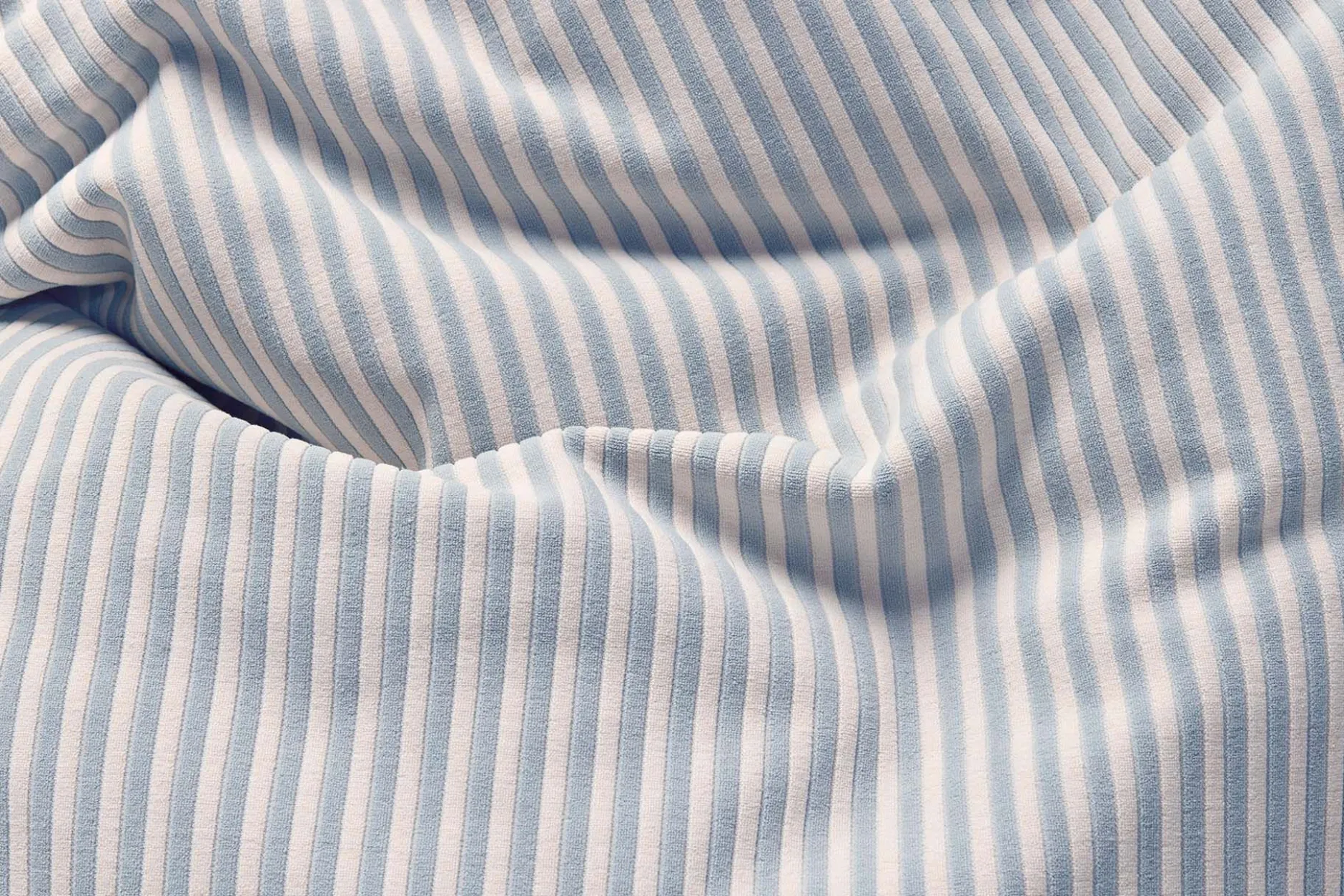 Original Slim Terry Frottee-Sitzsack, blau, 120x155 cm