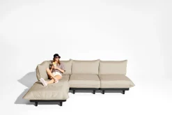 Paletti Daybed Royal Modularer Outdoor-Loungesessel, 190x100x90 cm