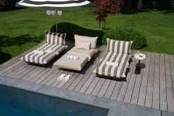 Paletti Hocker Modulare Outdoor-Hocker, braun, 100x100x45 cm