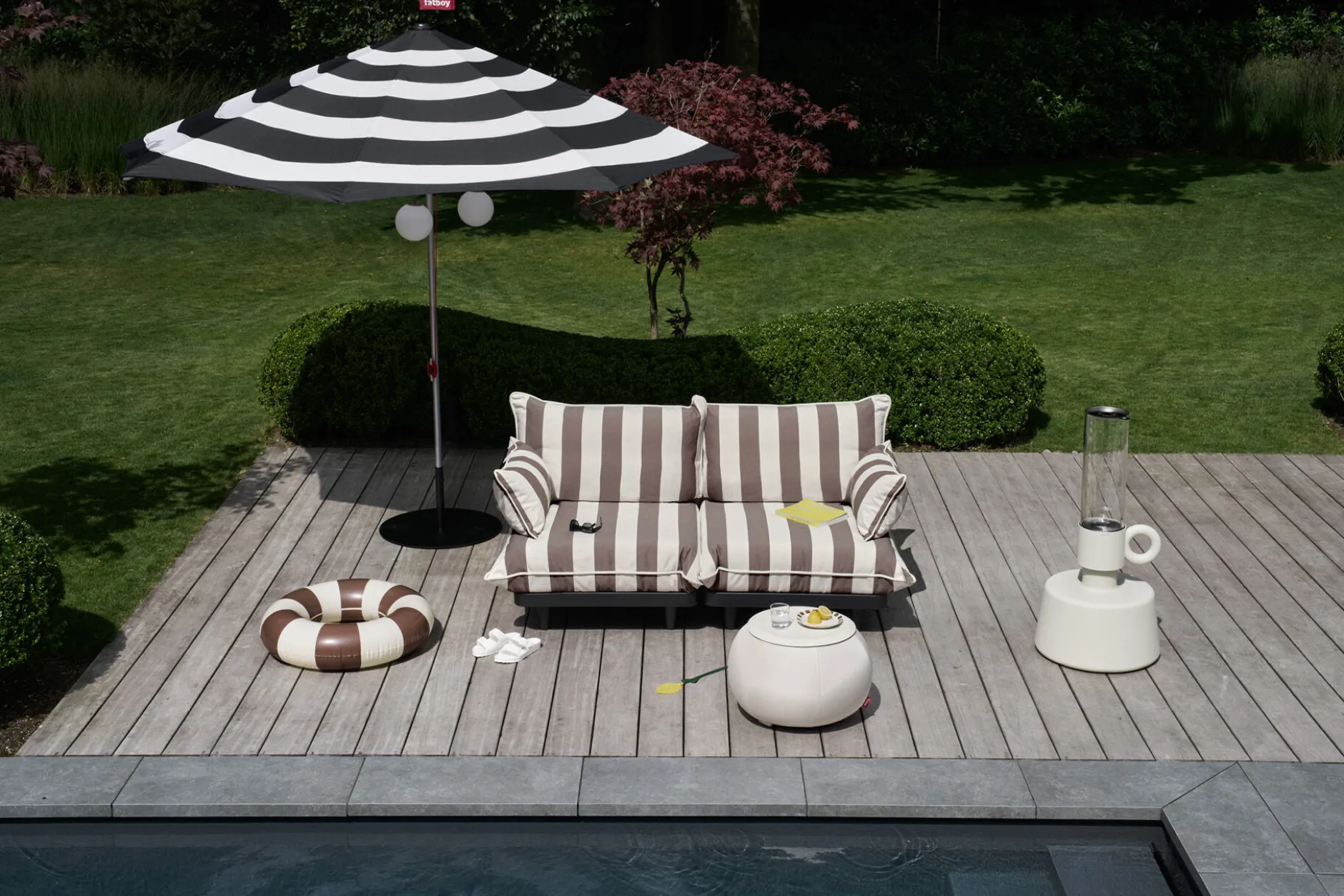 Paletti Lounge Chair Modularer Outdoor-Loungesessel, 100x100x90 cm