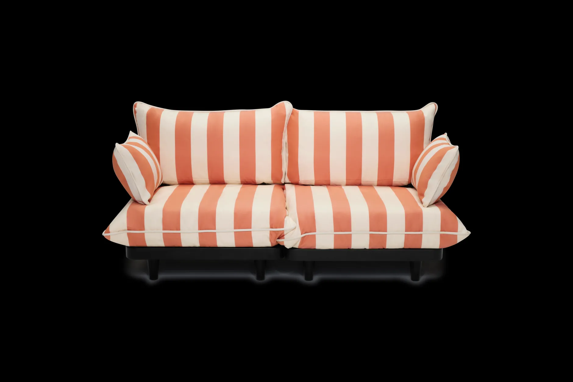 Paletti Lounge Sofa Modulares Outdoor-Loungesofa, 190x100x90 cm