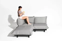 Paletti Seat Royal Modulares Loungesofa, grau, 100x100x90 cm