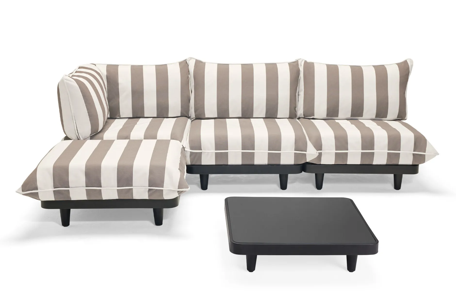 Paletti Set Large + Table Modulares Outdoor-Loungeset, 280x190x90 cm