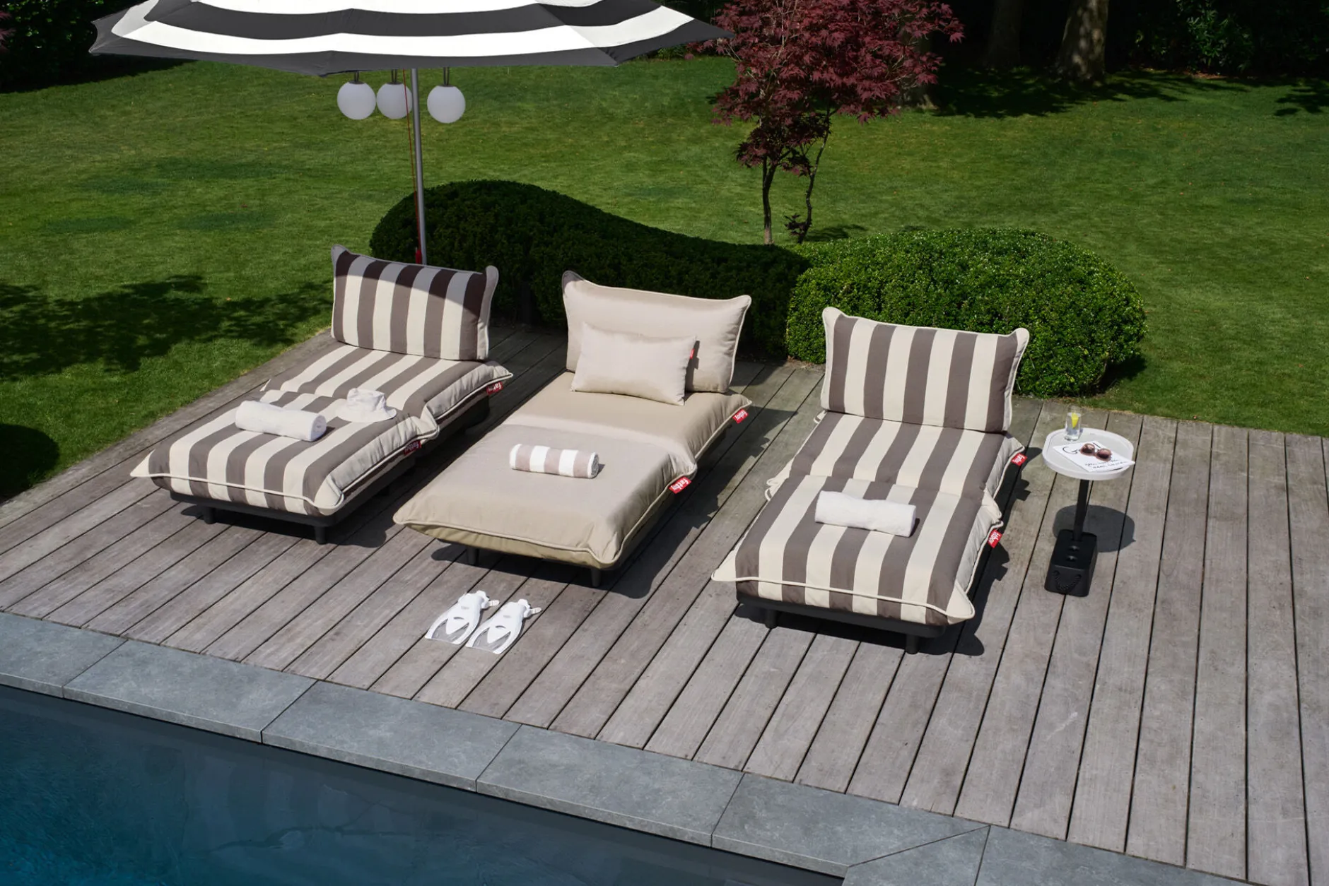 Paletti Set Large Modulares Outdoor-Loungeset, 280x190x90 cm