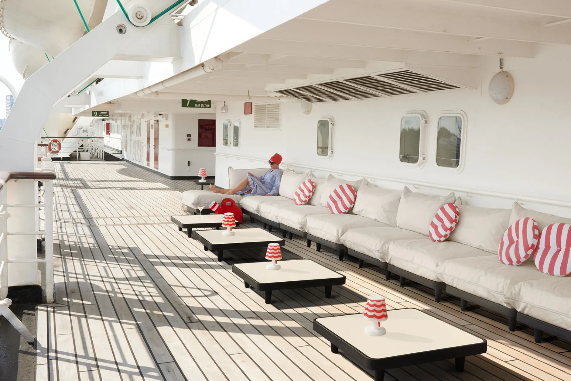 Paletti Set Large Modulares Outdoor-Loungeset, 280x190x90 cm