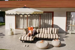 Paletti Set Medium Modulares Outdoor-Loungeset, 190x190x90 cm