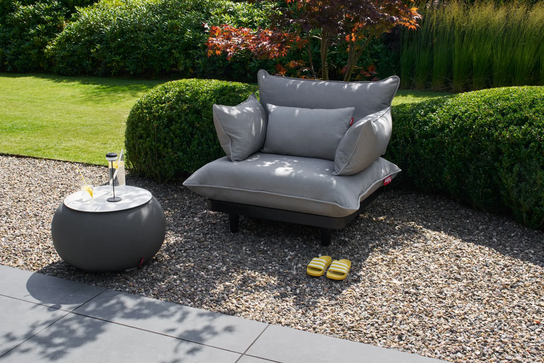 Paletti Set Medium Royal Modulares Outdoor-Loungeset, 190x190x90 cm