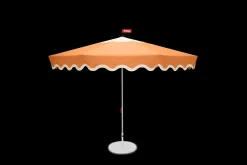 Pensol + Base Light Grey Sonnenschirm mit Fuß, 350x350x280 cm