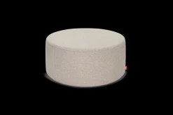 Pfffh Boucle Hocker, beige, 90x90x40 cm