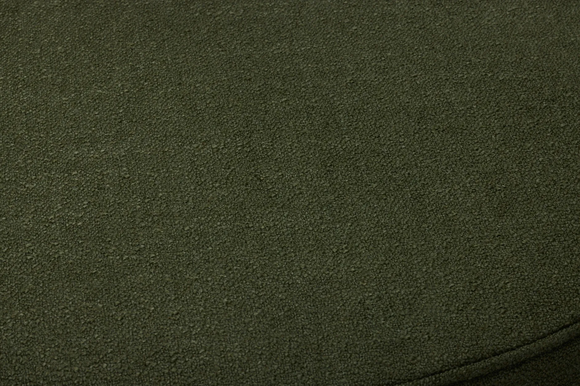 Pfffh Boucle Hocker, grün, 90x90x40 cm