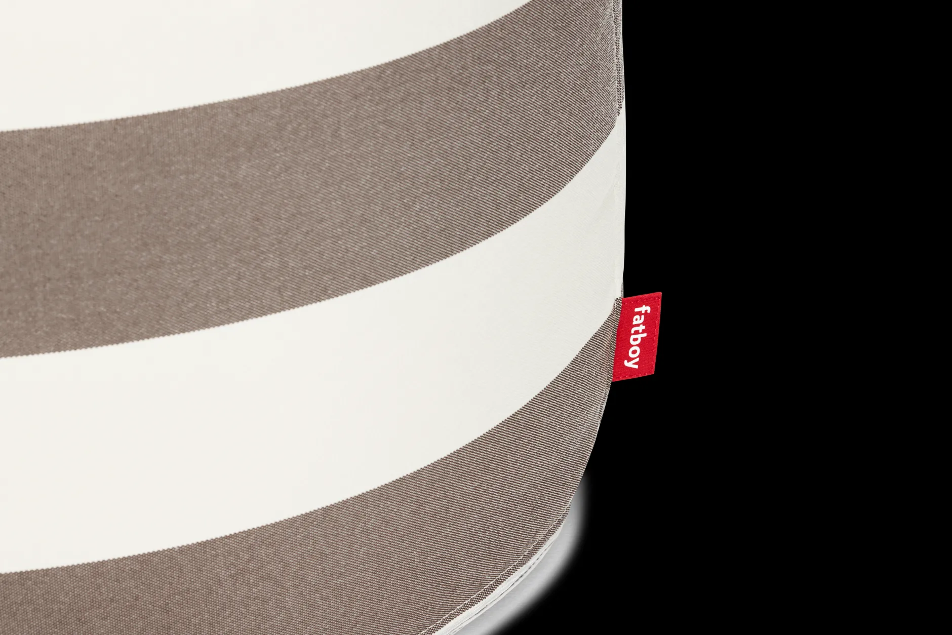 Point Large Outdoor Großer Hocker - für den Außenbereich, braun, 70x70x40 cm