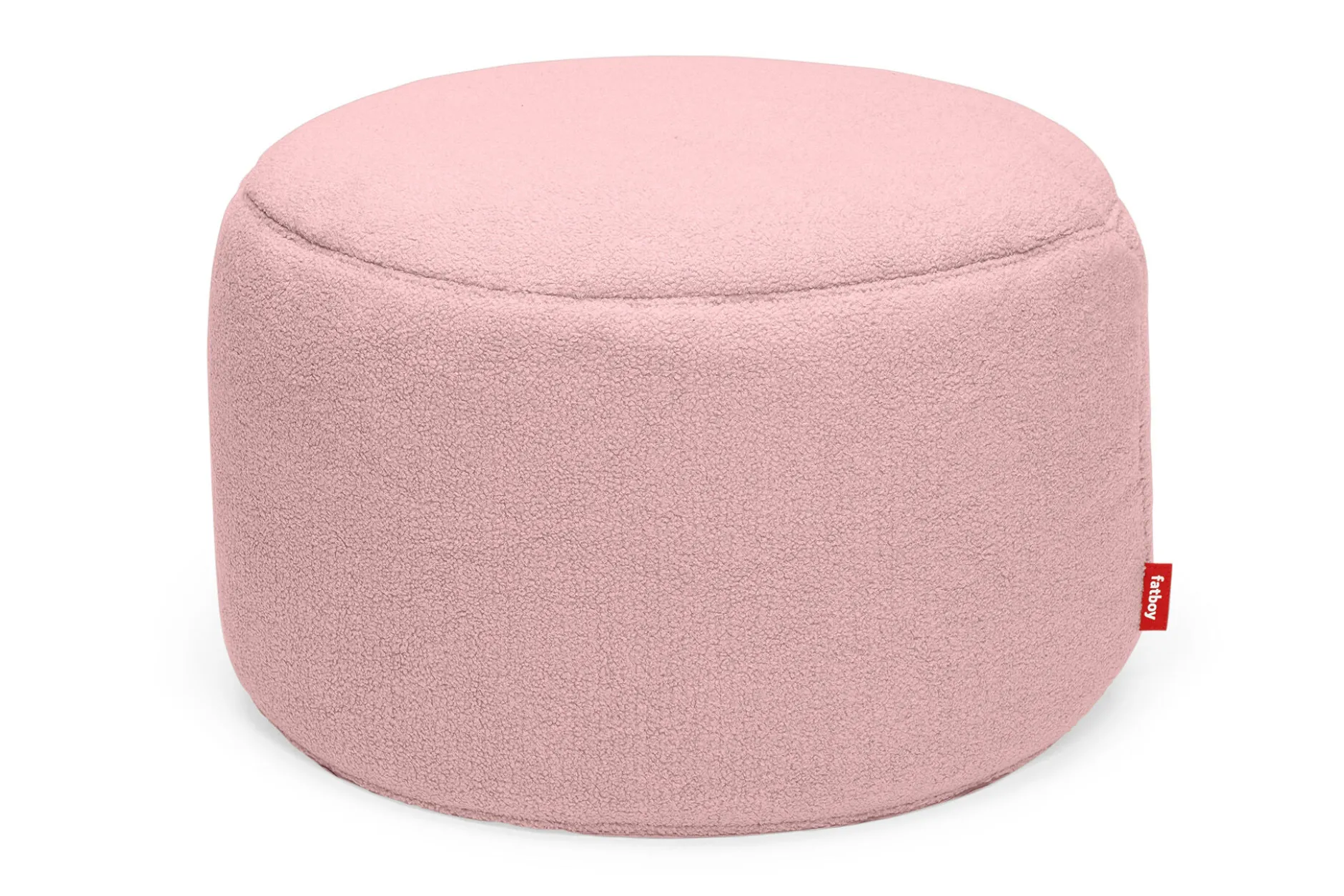Point Large Sherpa Großer Indoor-Pouf, rosa, 70x70x40 cm