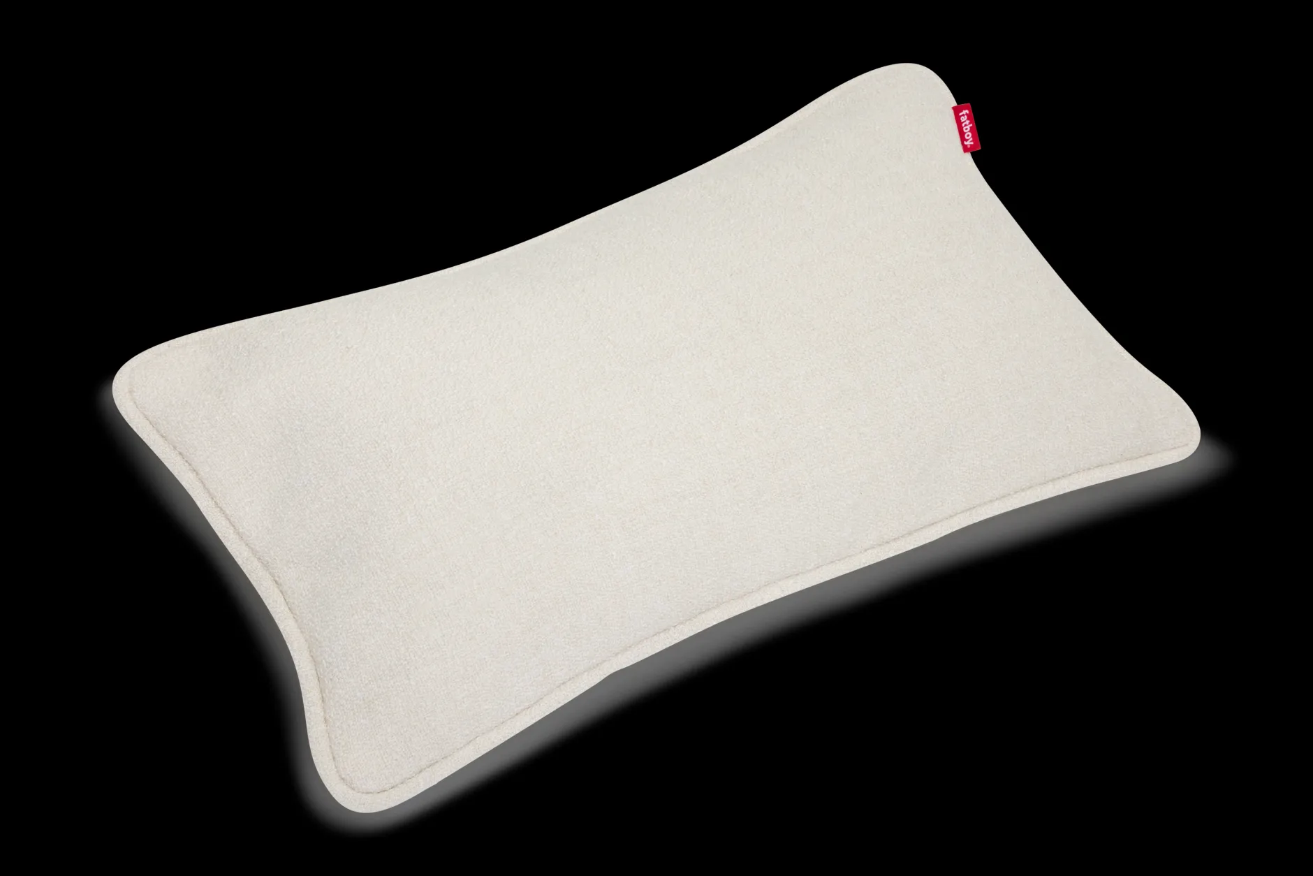 Puff Pillow Boucle Dekokissen, beige, 65x24 cm