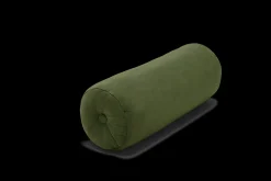 Puff Rolster Pillow Velvet Dekokissen, grün, 65x24 cm