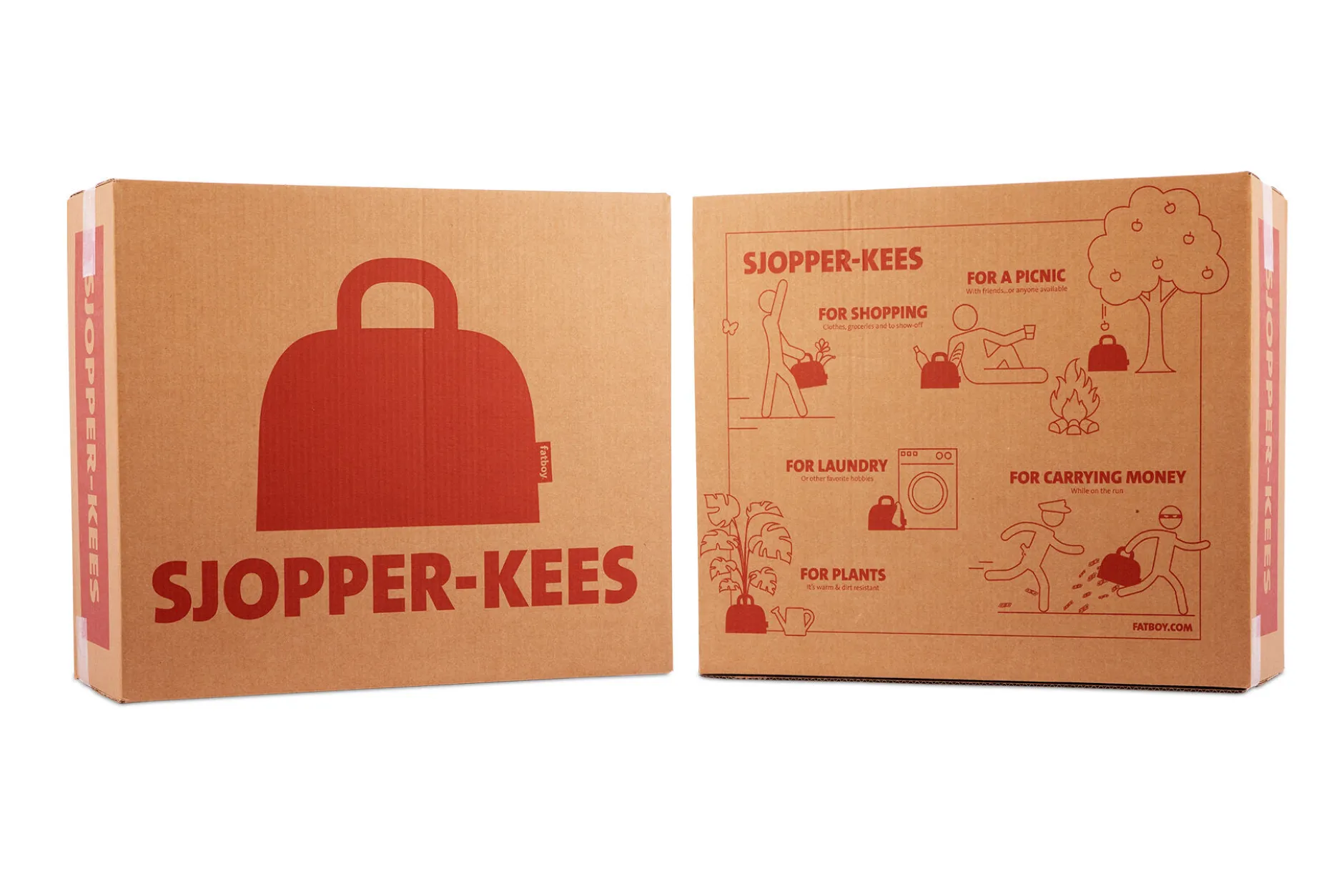 Sjopper-Kees Tasche, gelb, 47x17x44 cm