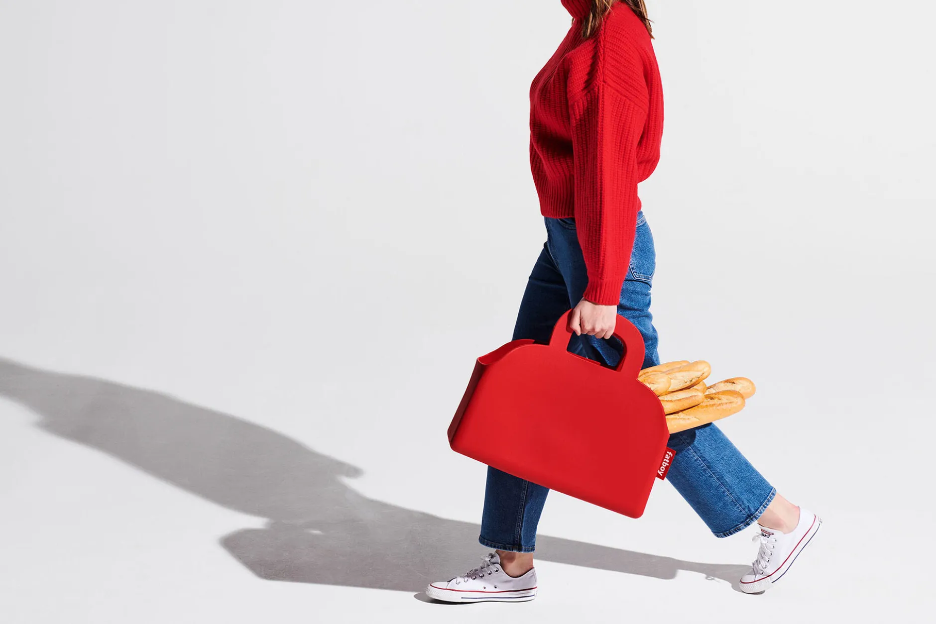Sjopper-Kees Tasche, rot, 47x17x44 cm
