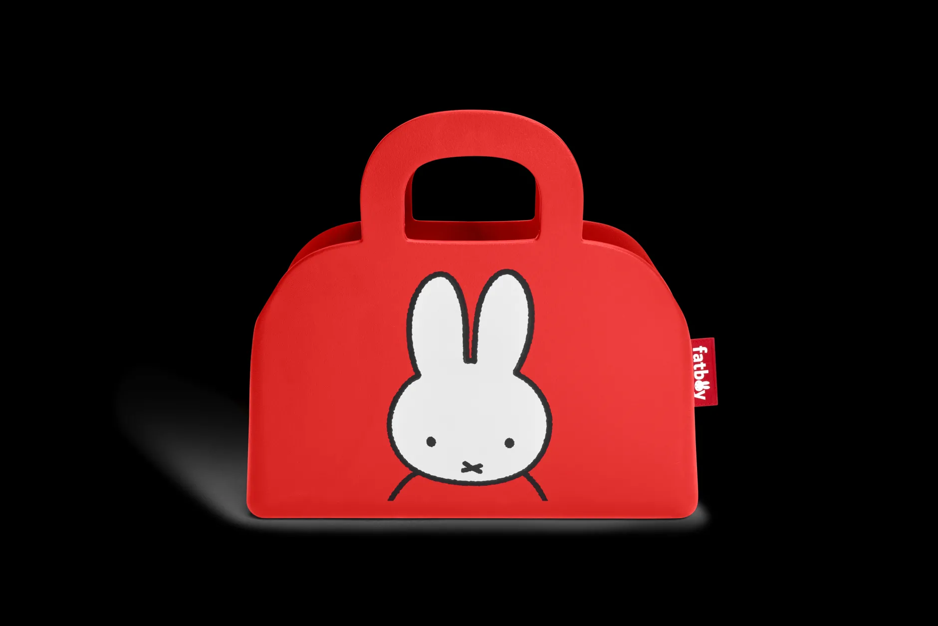 Sjopper-kees x Miffy Miffy Tasche, rot, 47x17x44 cm