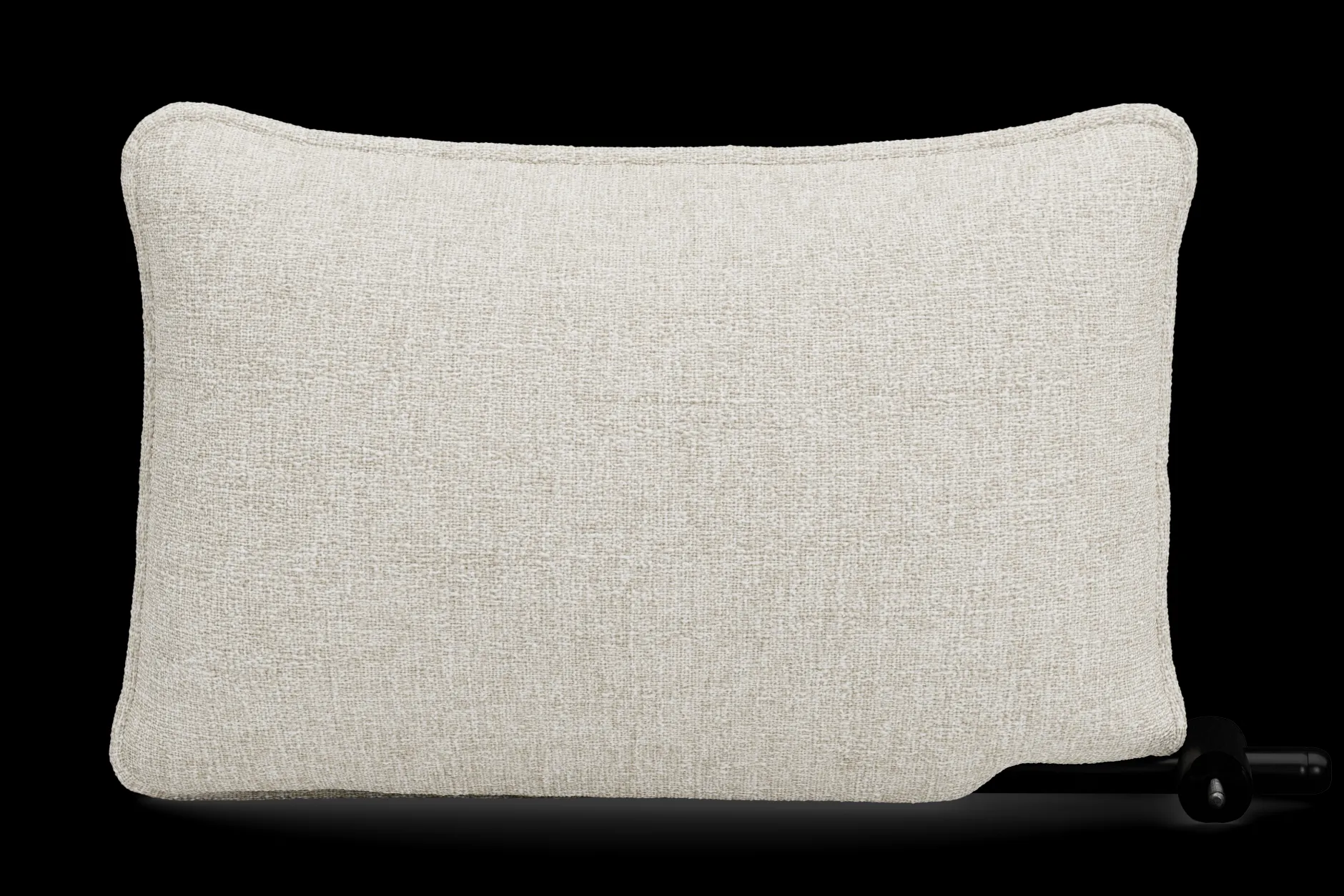 Sumo Armrest Boucle Armlehne, beige, 65x25x35 cm