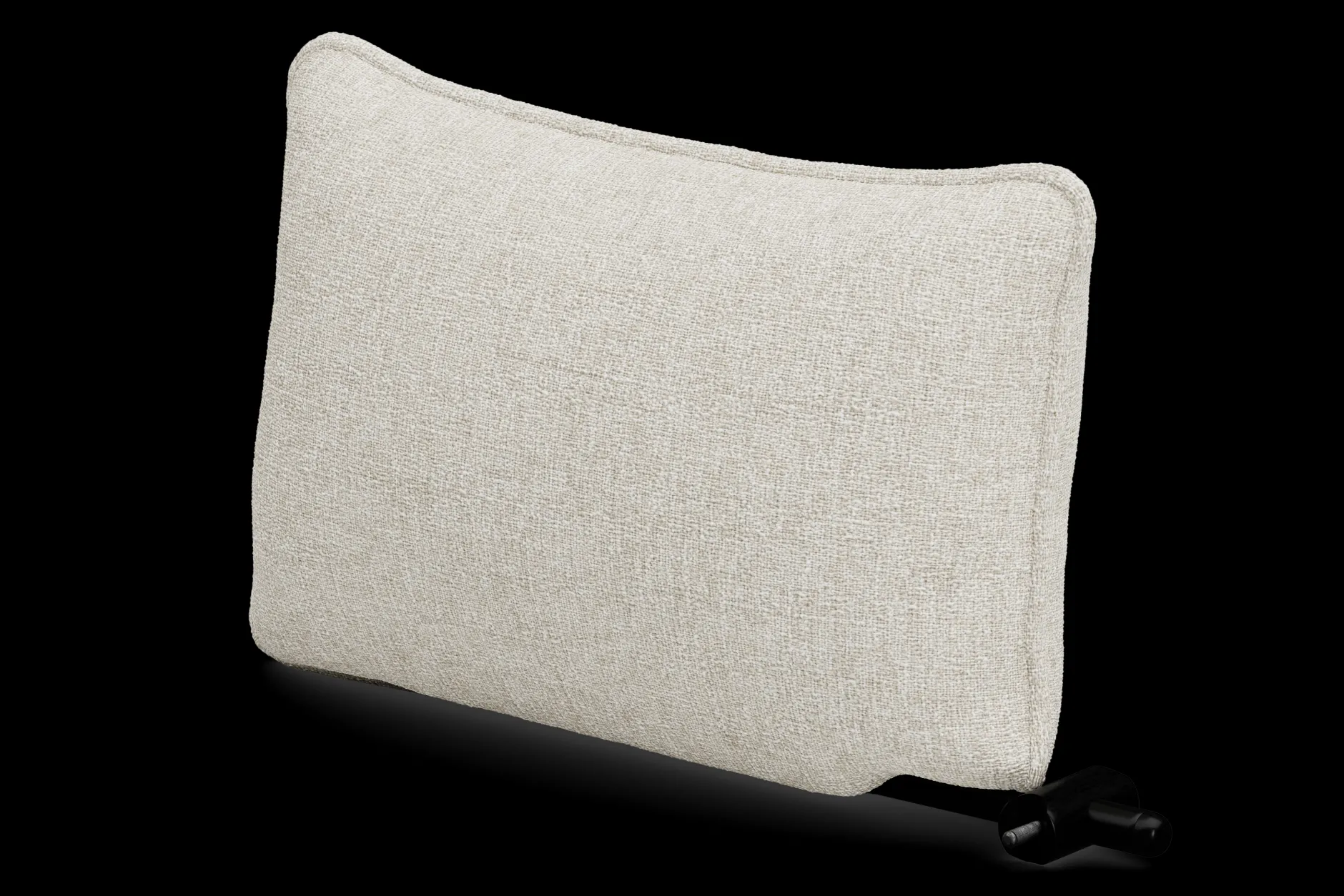 Sumo Armrest Boucle Armlehne, beige, 65x25x35 cm